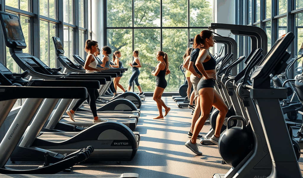 Fitnesstoestellen